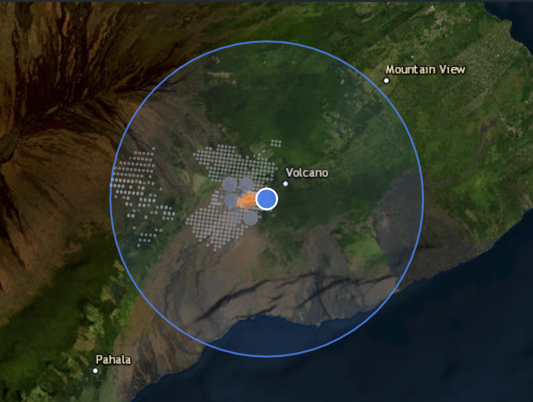 Location setup interface