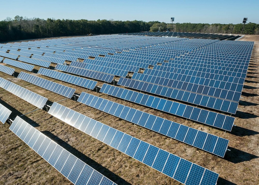Solar farm installation